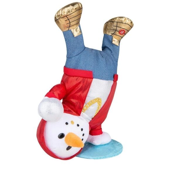 New Animated Xmas Breakdancing Snowman 2024 - Picture 1 of 5